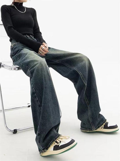 Baggy Jeans Damen | Vintage Waschung & Boyfriend Fit 8