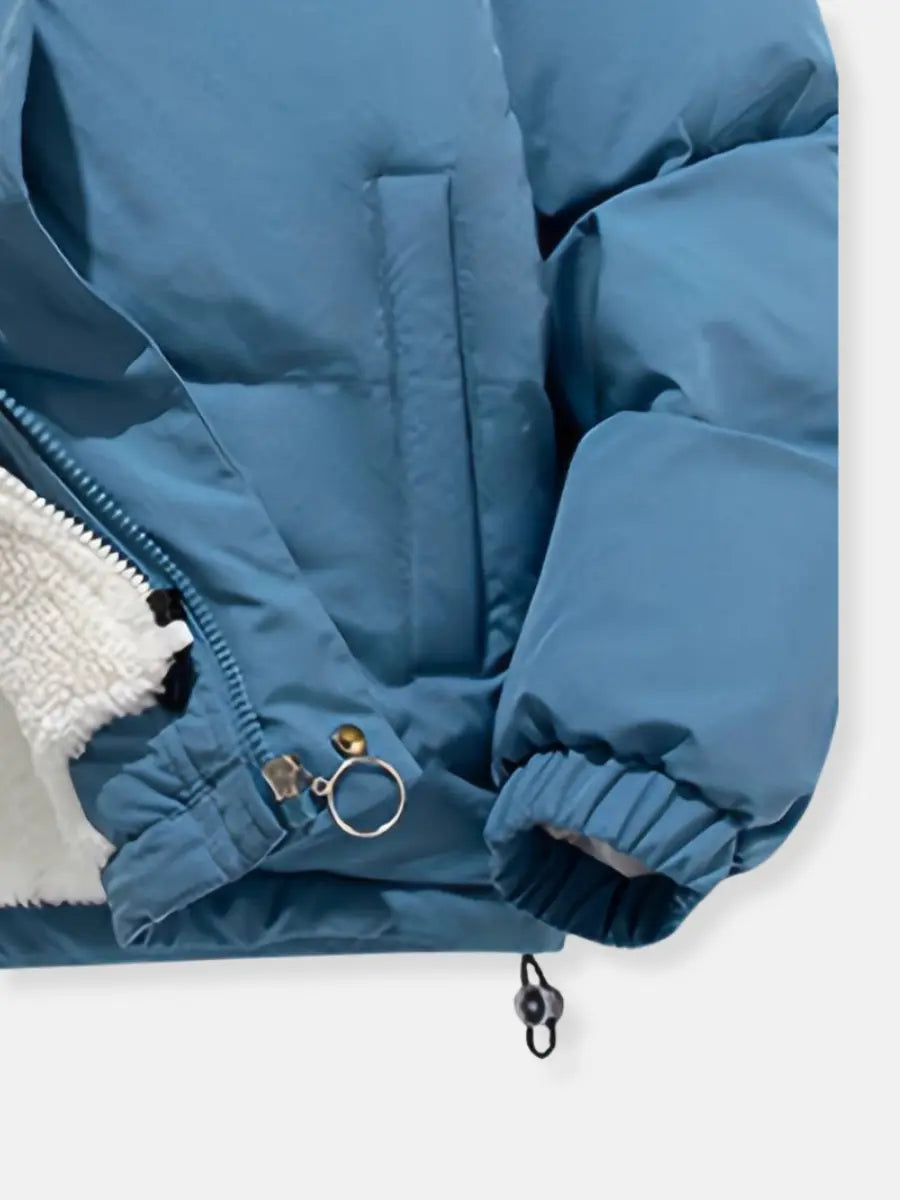 Steppjacke Damen | Warmes Futter & Kapuze