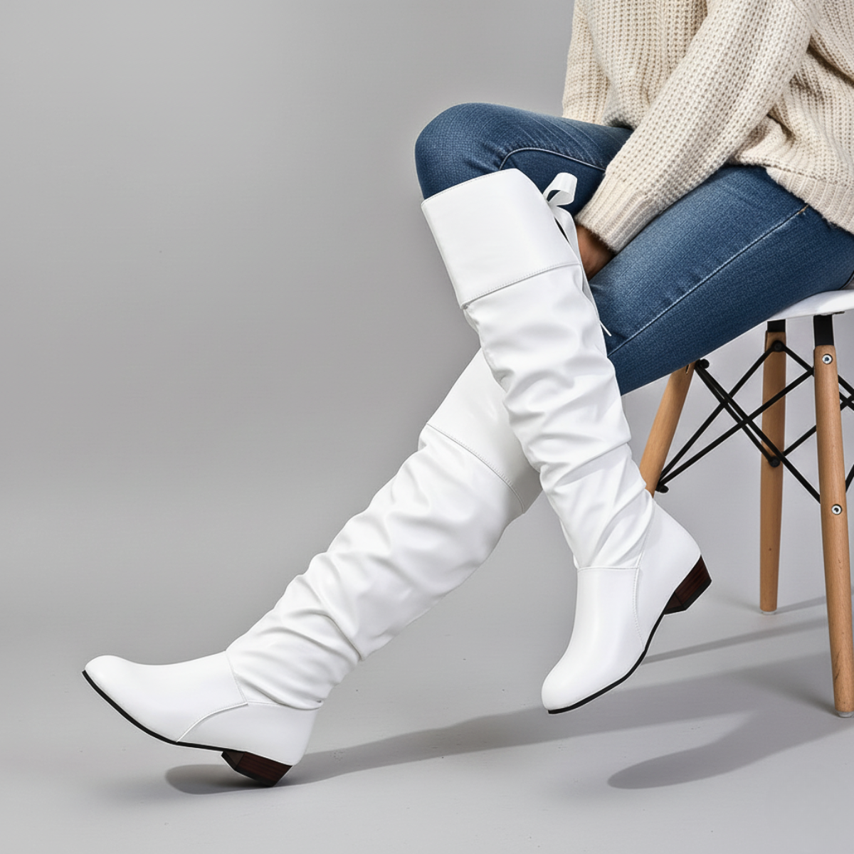 Damen Stiefel Bequem & Vielseitig Kombinierbar für Herbst 1