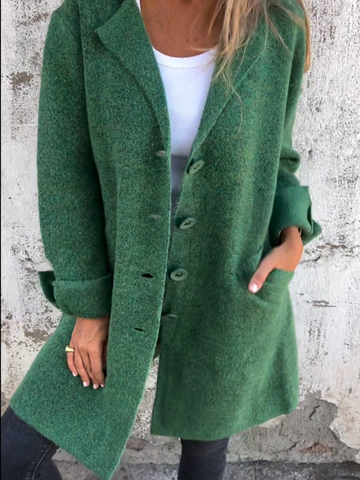 Strickjacke Damen Lang | Bequem & Vielseitig 6