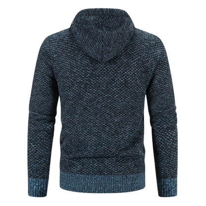 Strickjacke Herren | Wärmendes Innenfutter & Kapuze