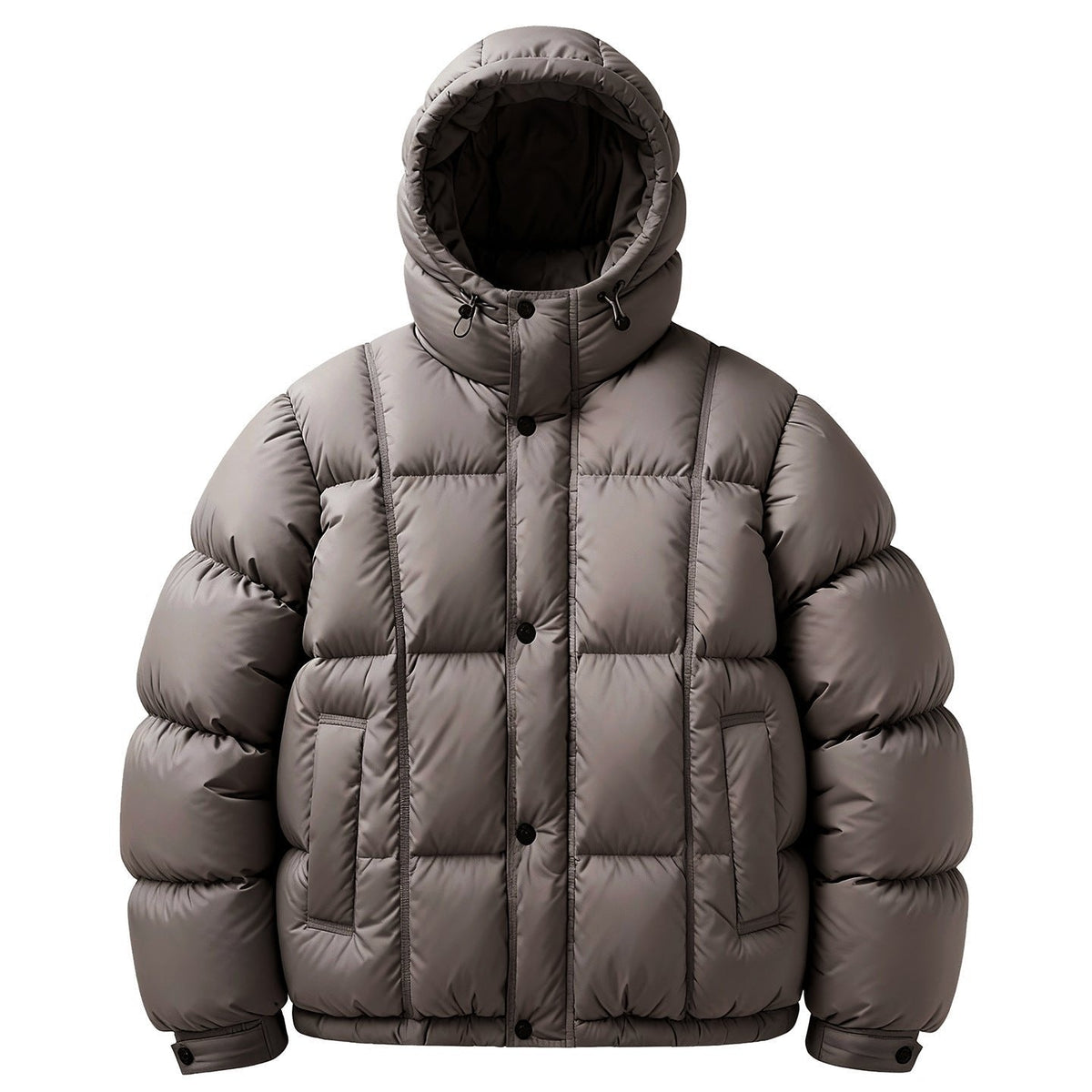 Haven | Hooded Down Puffer Jacket for Men – Casual Loose Fit