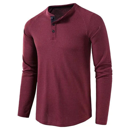 Herren Langarmhemd Knopfleiste Regular Fit Freizeithemd 9