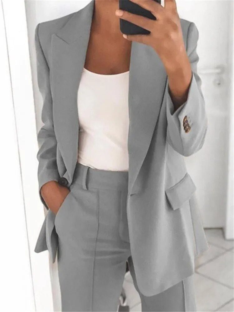 Blazer Anzug Damen | Elegant & Vielseitig Kombinierbar 4