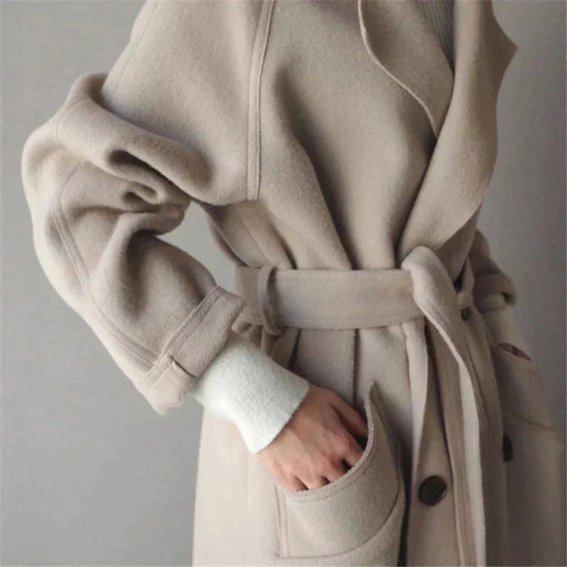 Wollmantel Damen | Elegantes Design & Bequemer Sitz 3