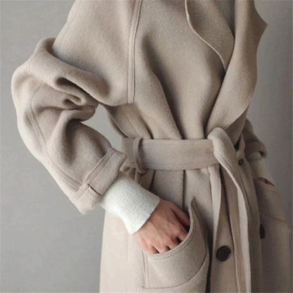 Wollmantel Damen | Elegantes Design & Bequemer Sitz 3
