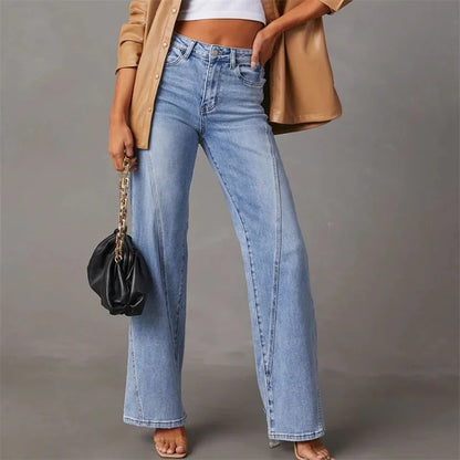 Jeans Damen High-Rise | Weites Bein & Bequemer Sitz 1