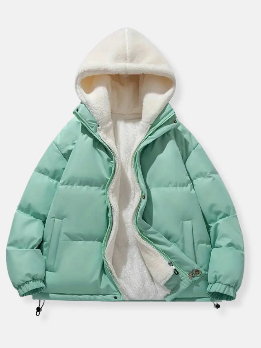 Steppjacke Damen | Warmes Futter & Kapuze