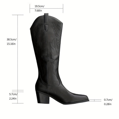 Cowboystiefel Damen | Weiter Schaft für breite Waden 9