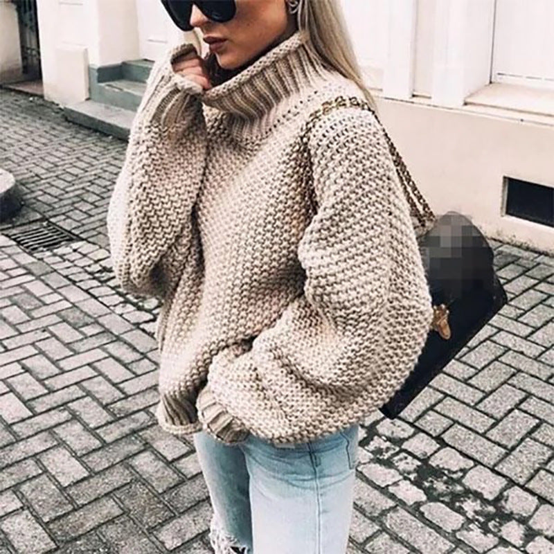 Grobstrickpullover Damen | Warm & Vielseitig Kombinierbar 1