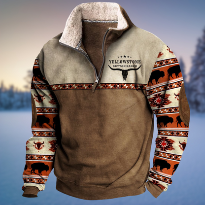Winterpullover Herren | Halb-Reißverschluss & Warm 4