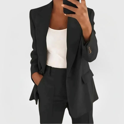 Anzug Damen Elegant | Blazer und Hose im Set 3