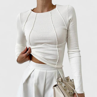 Langarmshirt Damen | Figurbetont & Vielseitig Kombinierbar 2