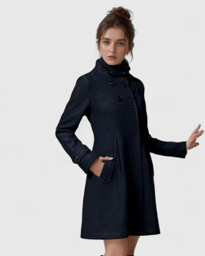 Damen Steppjacke Leicht Warm Taschen Verschluss Winterjacke 6