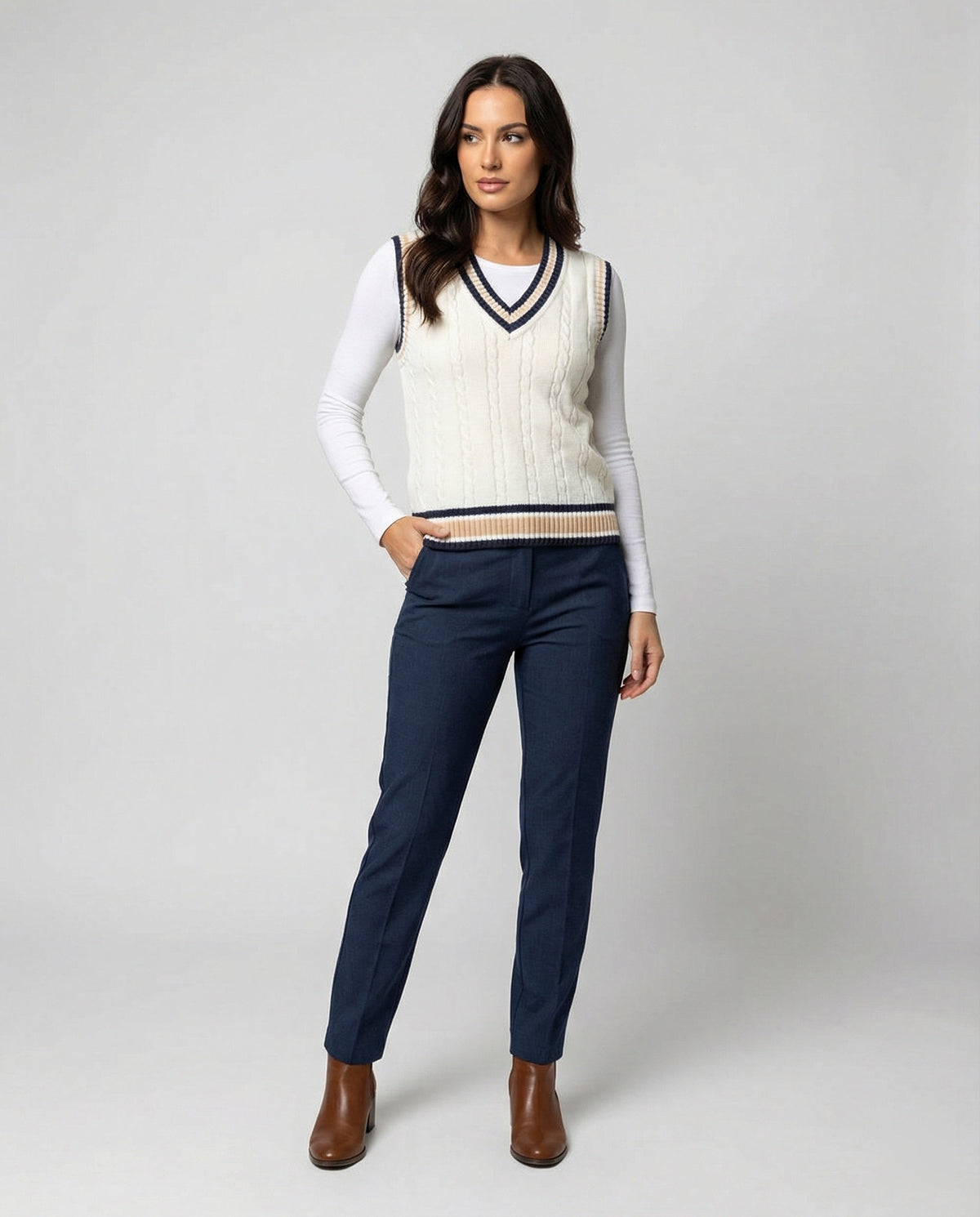 Ärmelloser Pullover Damen | Elegant & Vielseitig 2