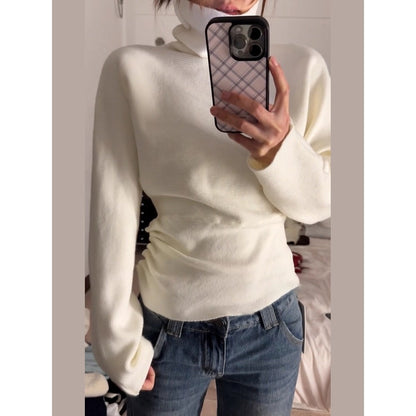 Rollkragenpullover Damen | Gerippt & Langarm 3