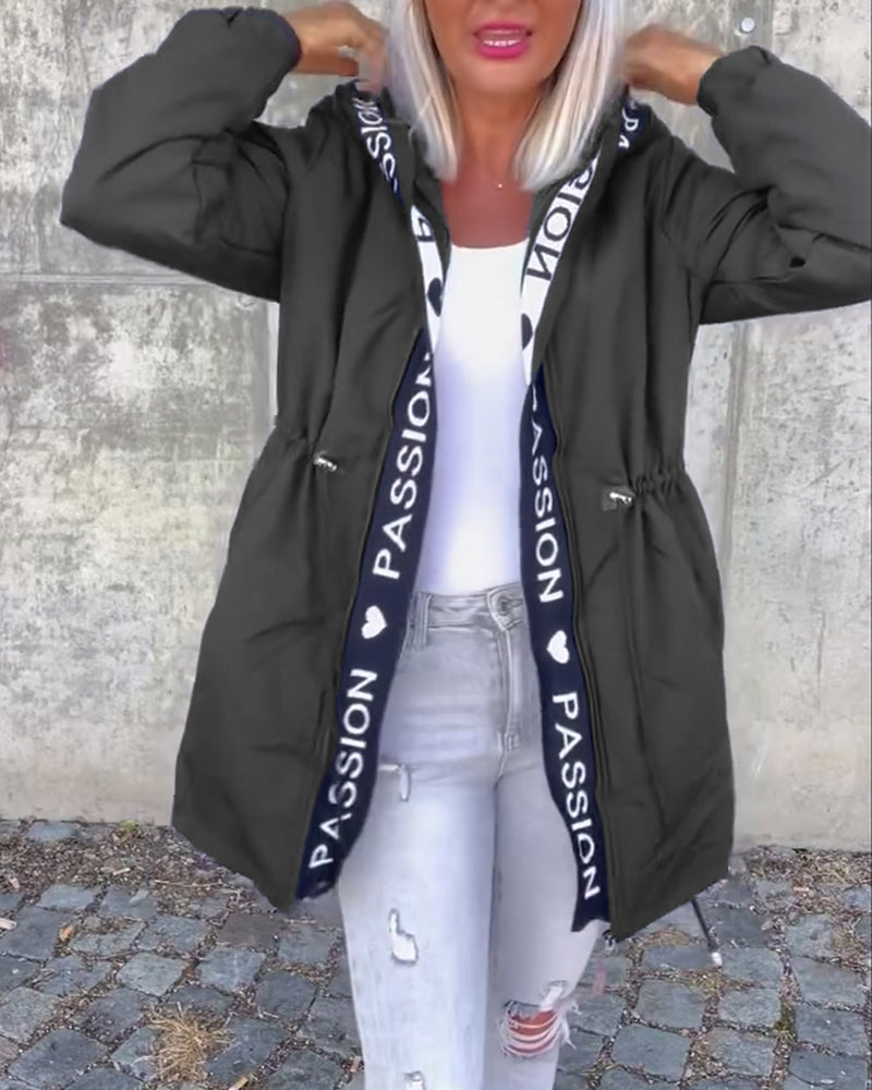 Mantel Damen mit Kapuze | Lässig & Bequem 14