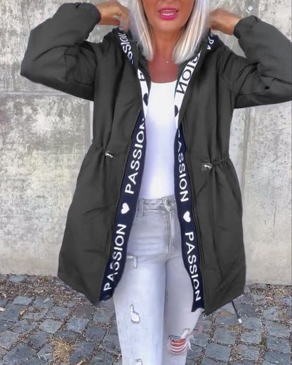 Mantel Damen mit Kapuze | Lässig & Bequem 14
