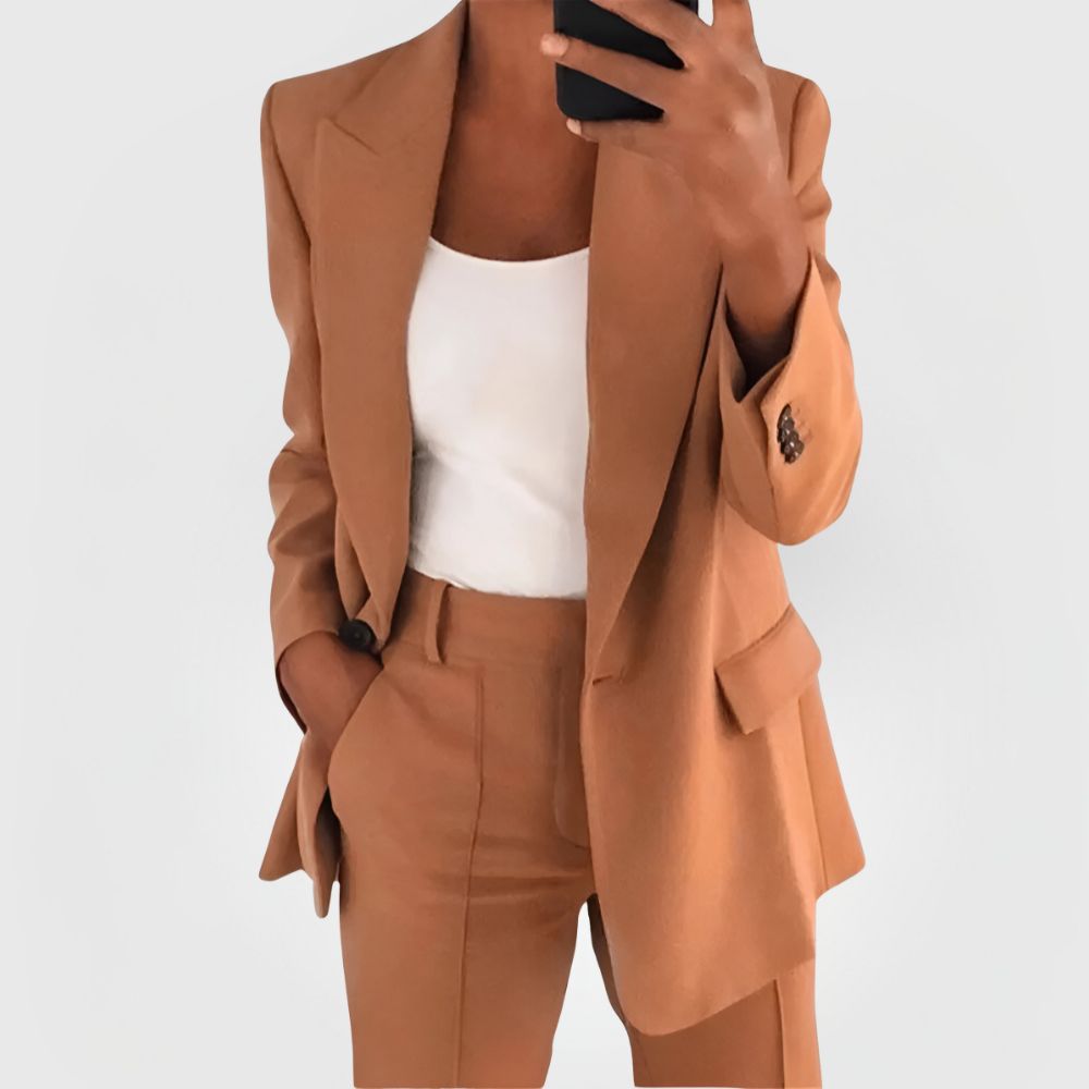 Anzug Damen Elegant | Blazer und Hose im Set 5