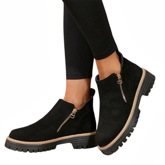 Plateau Stiefeletten Damen | Bequemer Halt & Sicherer Tritt 1