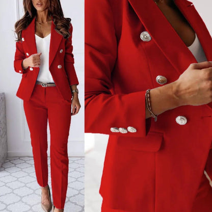Blazer Set Damen | Zweireihig & Elegant 1