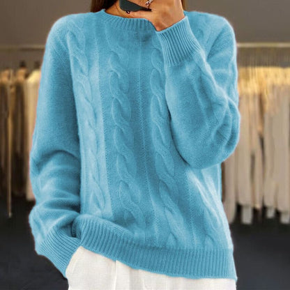 Jasmine | Warm gestrickter Pullover für kühle Tage