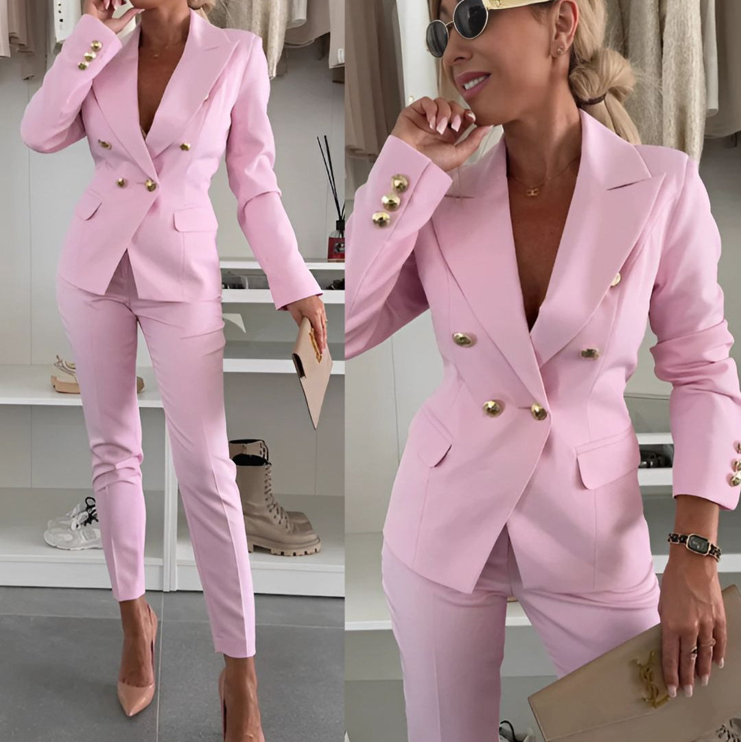 Blazer Set Damen | Zweireihig & Elegant 2