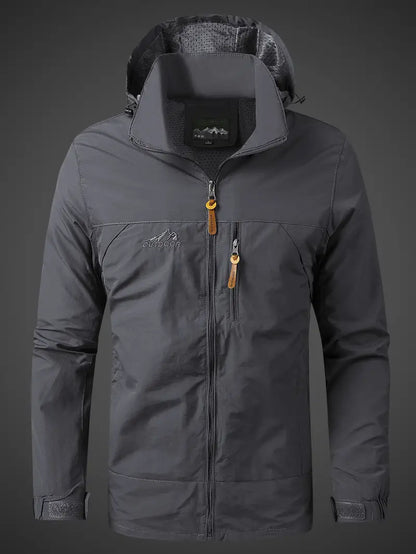 Kapuzenjacke Herren | Wind- und Wasserabweisend 1