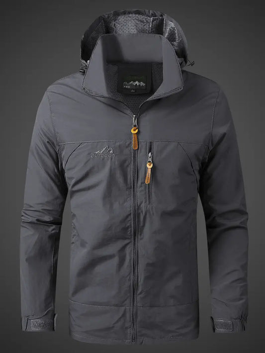 Kapuzenjacke Herren | Wind- und Wasserabweisend 1