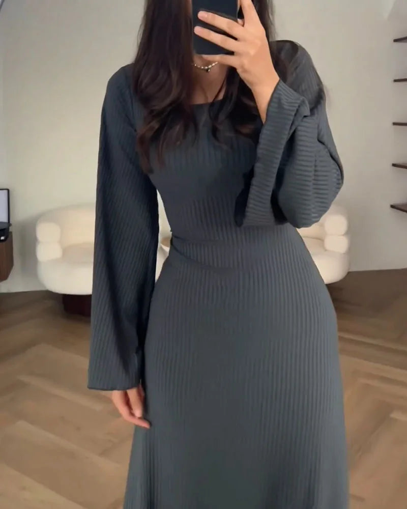 Langarmkleid Damen | Elegant & Vielseitig 4