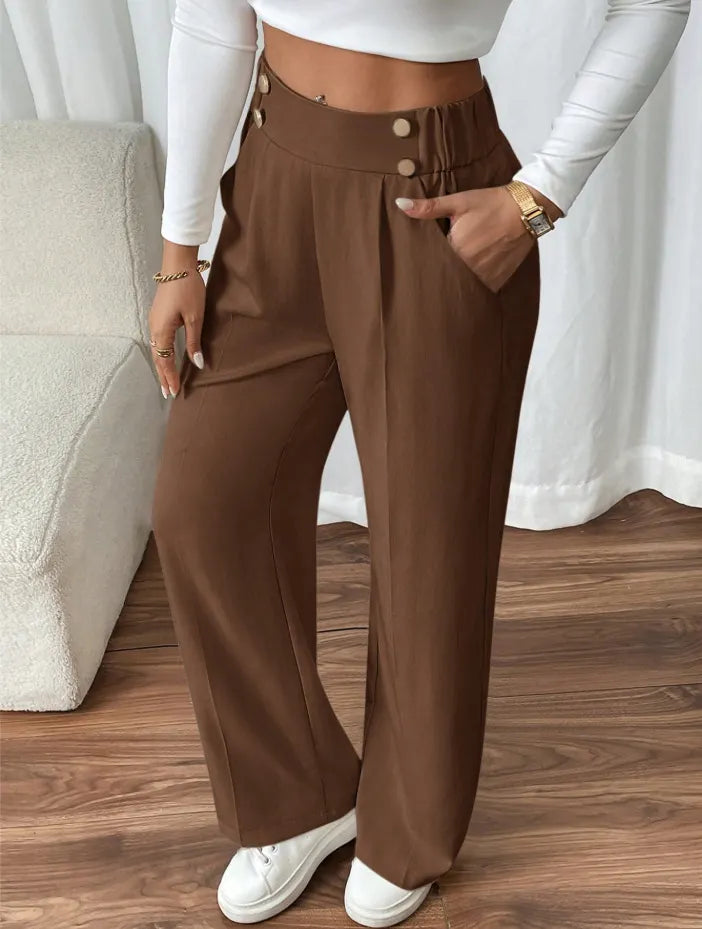 High-Waist-Hose Damen | Taillenbetonend & Fließend 8