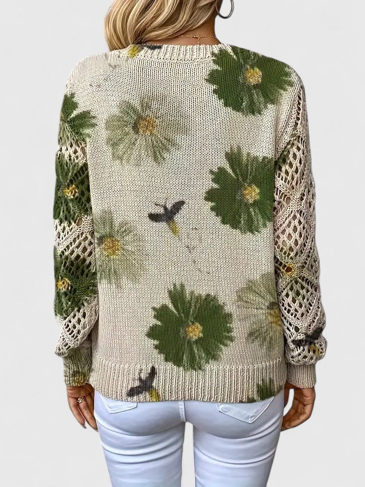 Pullover Damen | Florales Muster & Weicher Tragekomfort 9