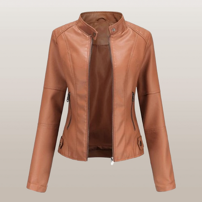 Kurzjacke Damen | Taillierter Schnitt & Stehkragen 4