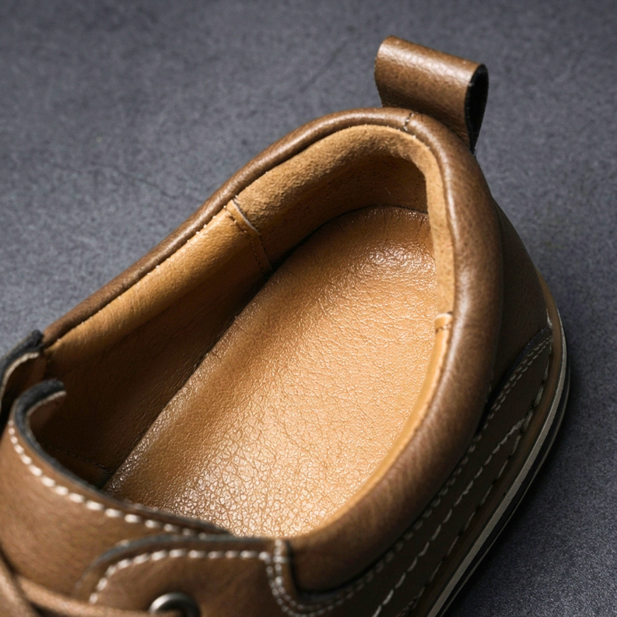 Herren Oxford Schuhe Klassisch Gepolstert Schnürschuhe 4