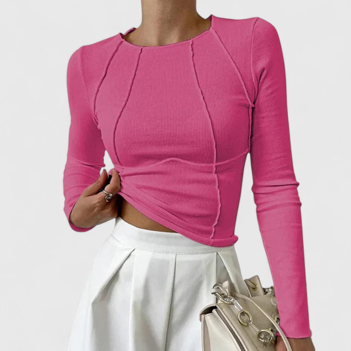 Langarmshirt Damen | Figurbetont & Vielseitig Kombinierbar 4