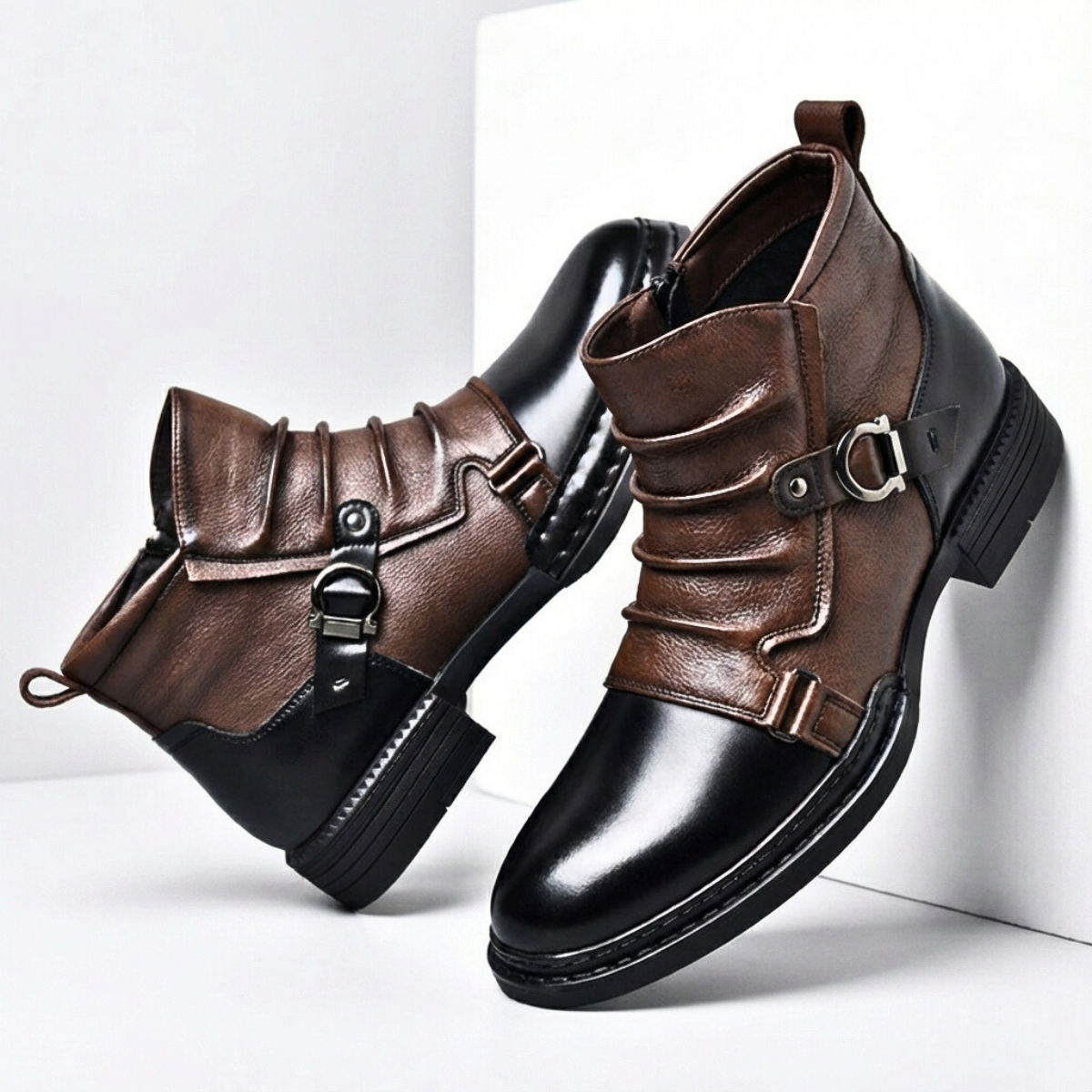 Schnallenstiefel Herren | Robust & Markantes Design 5