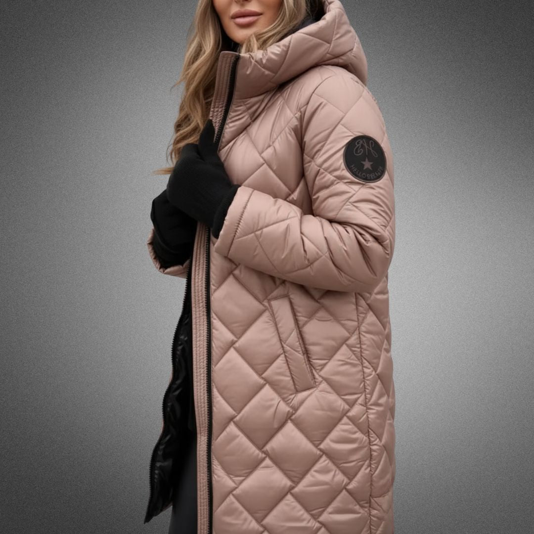 Mantel Damen | Gesteppt & Mit Kapuze 1