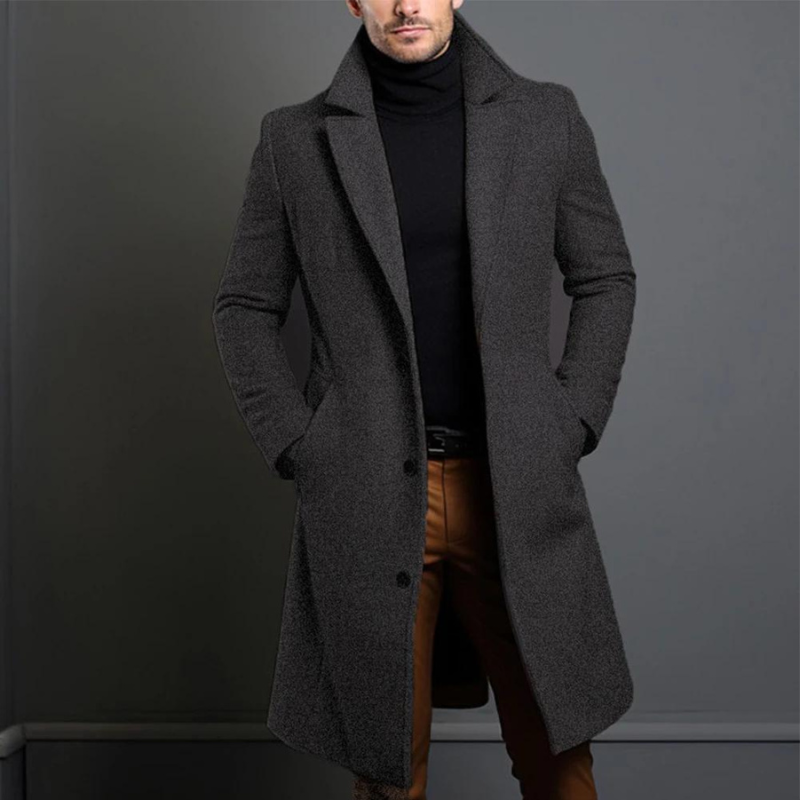 Wollmantel Herren | Warm & Wetterfest 3