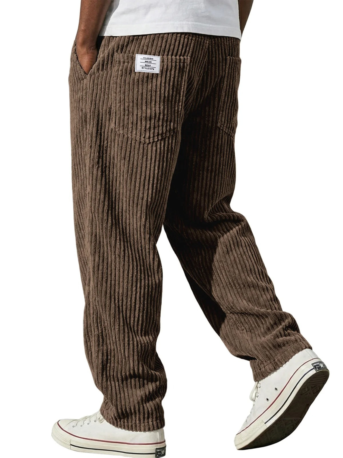 Cordhose Damen | Elastischer Bund & Weicher Komfort 3