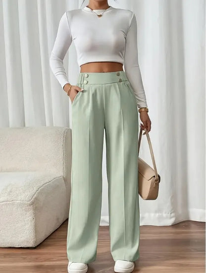 High-Waist-Hose Damen | Taillenbetonend & Fließend 4