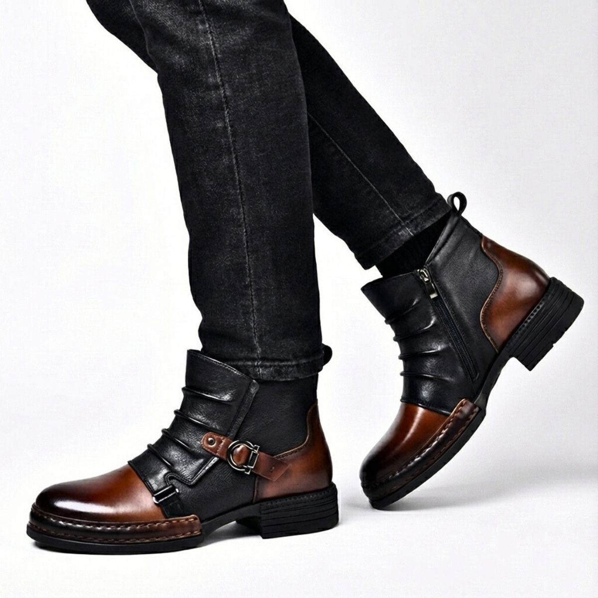 Schnallenstiefel Herren | Robust & Markantes Design 3