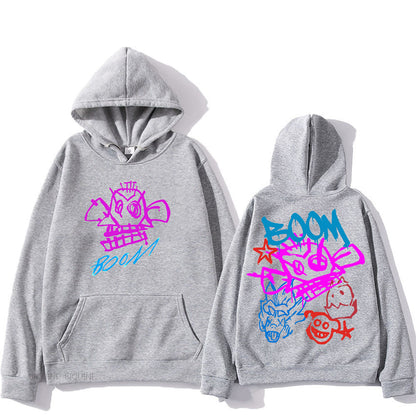Hoodie Damen Langarm | Cartoon Print 5