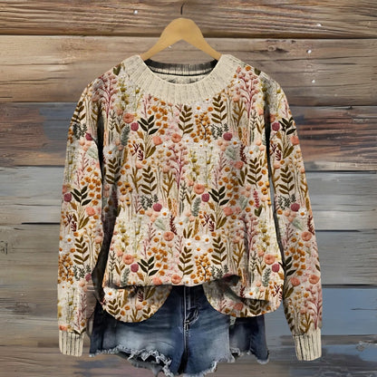 Pullover Damen | Floral & Weich 1