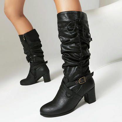 Stiefeletten Damen | Schnalle & Vintage-Look 7