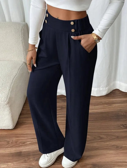 High-Waist-Hose Damen | Taillenbetonend & Fließend 3