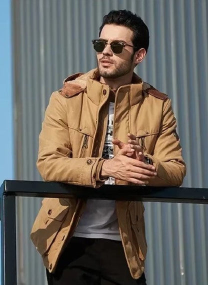 Winterjacke Herren | Mit Kapuze & Fellfutter 1