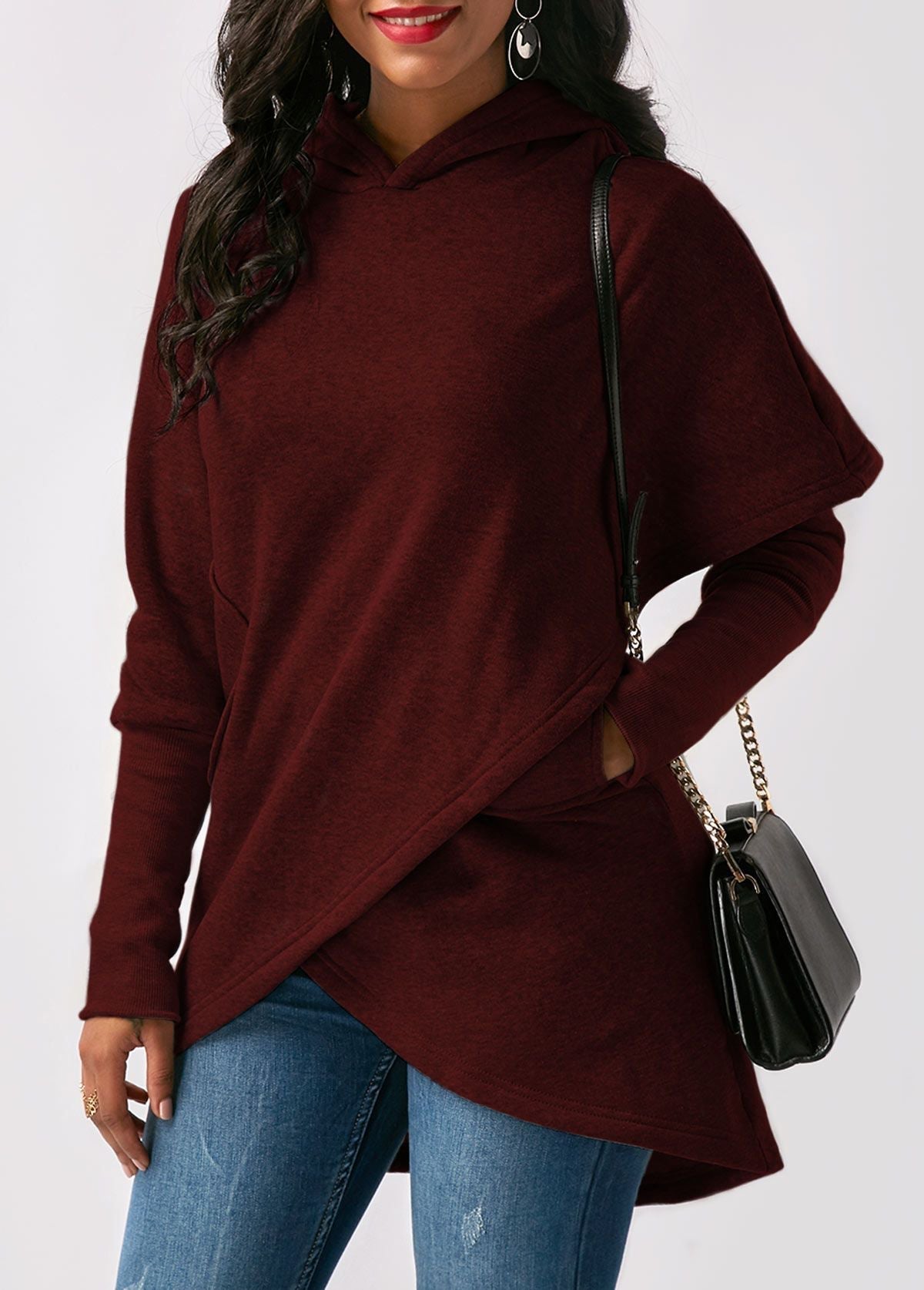 Hoodie Damen | Asymmetrisches Design 1