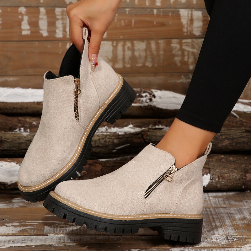 Plateau Stiefeletten Damen | Bequemer Halt & Sicherer Tritt 4