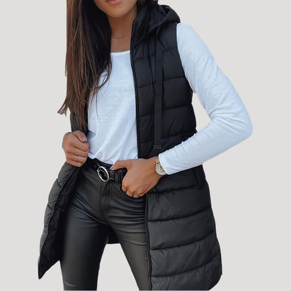 Steppweste Damen | Mit Kapuze & Wärmeisolierung 9