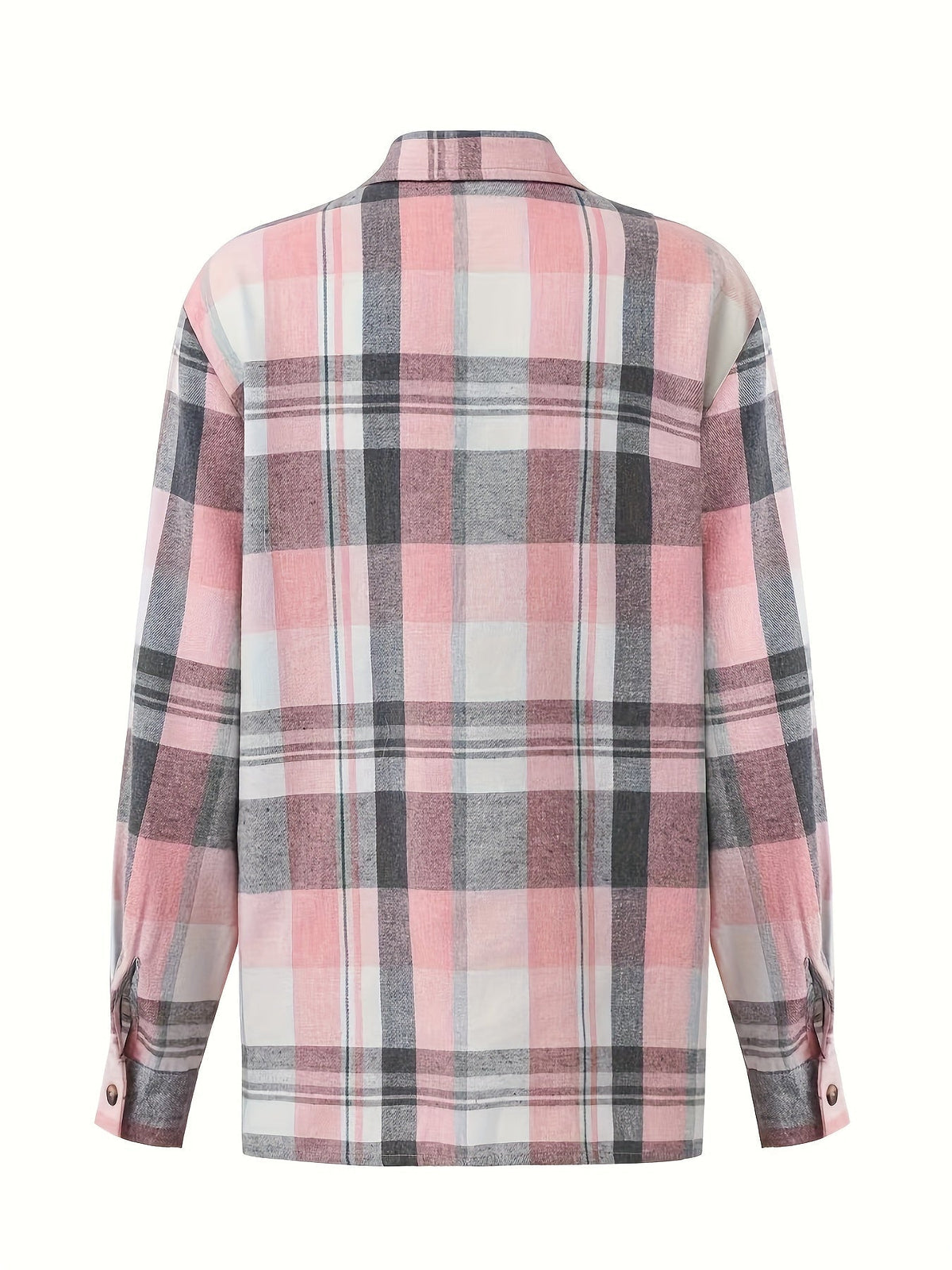 Hemdjacke Damen | Karo-Look & Oversize-Fit 6